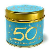 Lily-Flame Happy Birthday 50 Tin Candle Extra Image 2 Preview